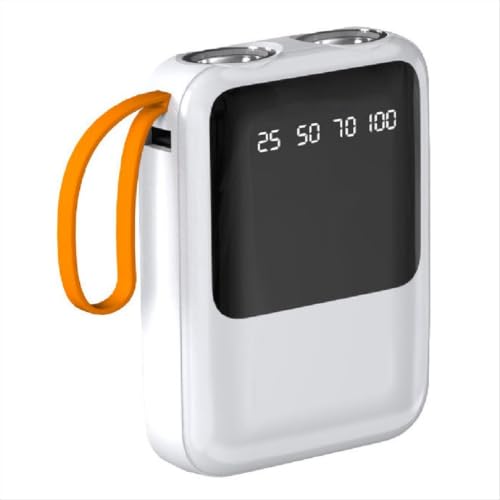 BPQiang Power Bank Box 3x18650 4 en 1 DIY batería de almacenamiento de carga USB tipo C con linterna para cargar teléfonos móviles, B