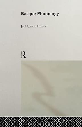Basque Phonology-Wow! eBook