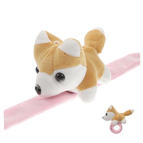 GANAZONO Pulsera de Muñeca de Peluche con Diseño de Animal Adorable Pulsera Abrazos y Duradera para para Fiestas y Escolares