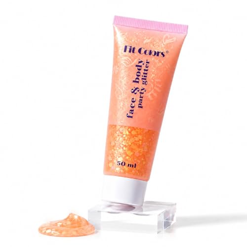 Visage Scintillant Paillettes Visage Gel, Gel Paillettes Visage Festival