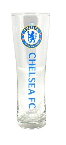 Image of Chelsea FC Word Peroni Pint Glass
