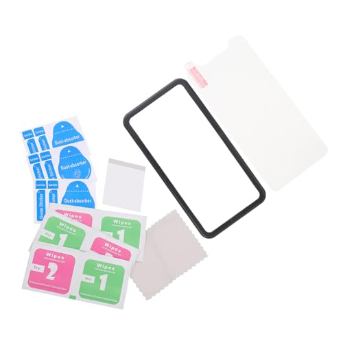 jojofuny 2 juegos Protector de Pantalla de Vidrio Templado para y Película de Pantalla Completa Resistente Arañazos Alta Sensibilidad Paquete de Unidades para Protección Eficaz