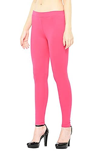 Image of Frenchtrendz Women's Modal Poly Spandex Slim Fit Ankle Length Flat Elasticated Waistband Legging