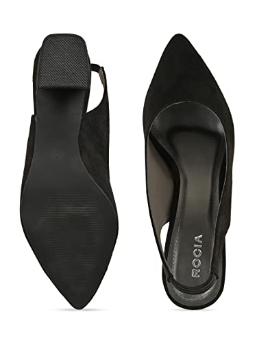 Image of ROCIA By Regal Women Suede Sling Backs