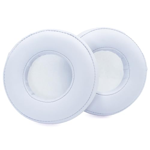 Repuesto para Almohadillas de Auriculares Monster Beats Pro por Dr. Dre - Blanco | Compatible con Auriculares Monster Beats Pro Detox, Almohadillas de Cuero Proteico con Memoria miniatura 1
