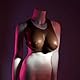 Gender X Undergarments - Plate D-Cup Brown 30 cm