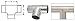 C.R. LAURENCE HR20KPS CRL Polished Stainless Flush Tee for 2" Tubing