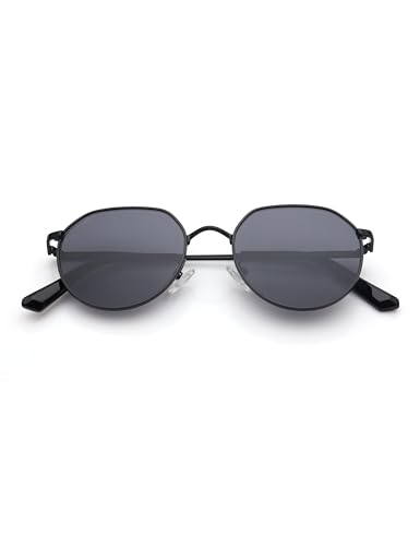 Image of Fastrack Tees Grey Round Sunglasses for unisex