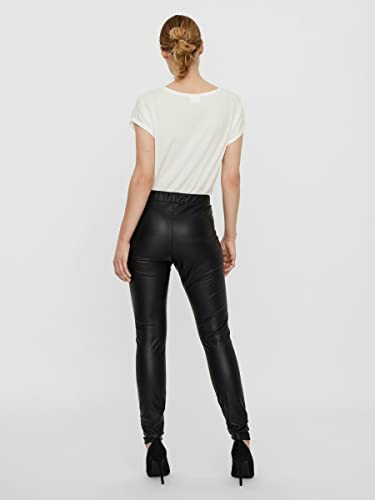 Legging noir VMGANA MW PL VERO MODA femme taille XL long 34