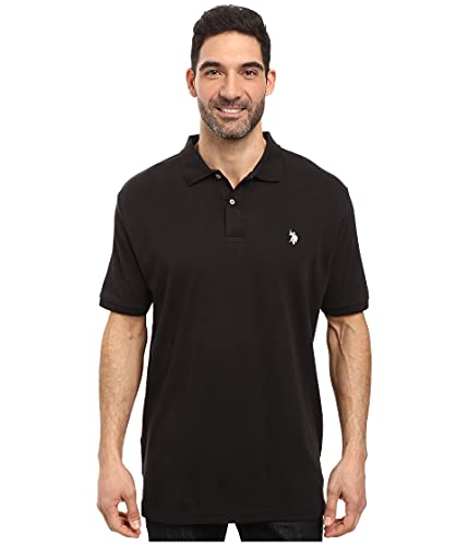 Chemise noire U.S. Polo Assn. idéale pour le bureau et les sorties