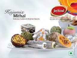 Jayhind Sweets Kaju Mix Mithai Sweets 250 GMS