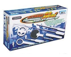 DDR Game Nintendo Wii Extreme Professional 10-in-1 Sports Kit Bundle Set