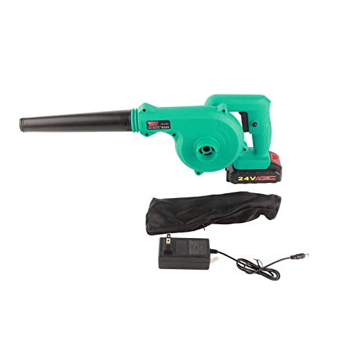 Cordless Handheld Electric Leaf Blower, 2 in 1 Mini Blower for Garden Patio Computer Car, Powerful Low Noise Lightweight Battery Powered Leaf Blower - Image 3