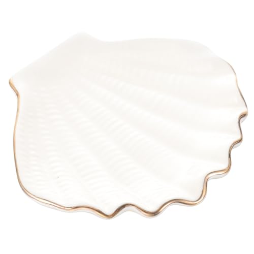 VALICLUD Plateau Décoratif En Céramique Pour Bijoux, Coupelle à Bagues Et Porte-bijoux, Organiseur Multifonction Pour Bureau Et Coiffeuse