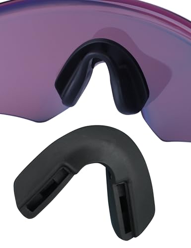 Image of Black Replacement Nose Pads Piece for Oakley Kato OO9455 OO9455M /Encoder OO9471 OO9472F /Subzero OO9098 Sunglass