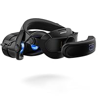 annapro A3 Max Battery Head Strap for Meta Quest 3/3S/3S Xbox Edition, 20W Fast Charging 10,800mAh Magnetic Battery, Ultimate Comfort & Extended Playtime Compatible with Quest 3S/3 Accessories, Black