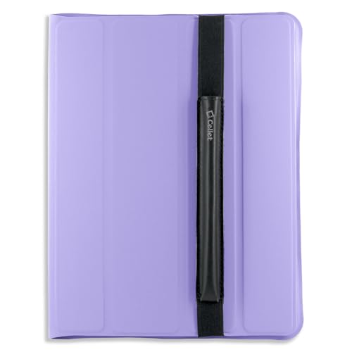 Funda para lápiz capacitivo Cellet de piel sintética con banda elástica para tabletas