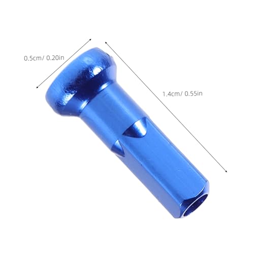 Abaodam 15 piezas Tapas para Radios de Bicicleta de Aleación de Aluminio para Decoración de Rin de Bicicletas de Montaña y Carretera miniatura 2