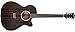 Washburn Electro Acoustic 6 String Guitar, Right, Striped Ebony (DFEACE)