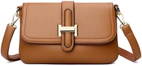 FSD.WG Fashion Quilted Crossbody Bag,Leather Ladies Shoulder Purs...