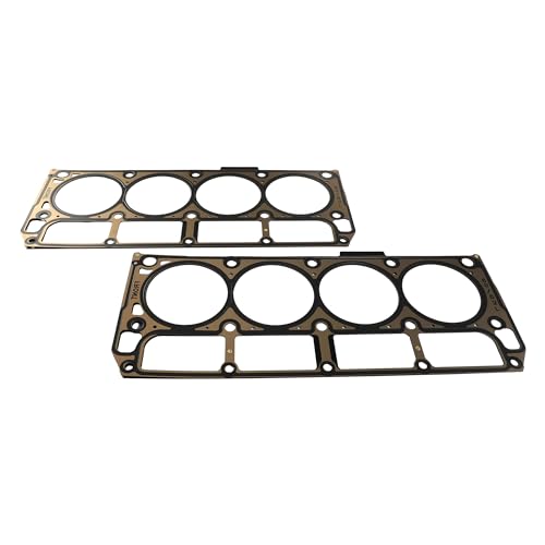 Image of KAX MLS Engine Cylinder Head Gasket Compatible with Chevy Silverado 1500 Classic Tahoe Suburban Avalanche Express Corvette, GMC Sierra Yukon XL 1500 Savana, for LS1 LS6 4.8L 5.3L 5.7L, OE# 12589226
