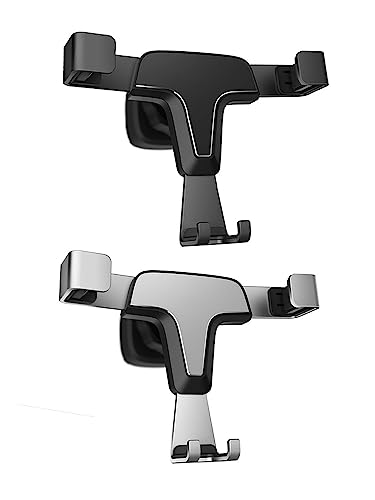 Riloer Suporte de telefone para saída de ar frontal de carro, suporte de navegação para decoração de