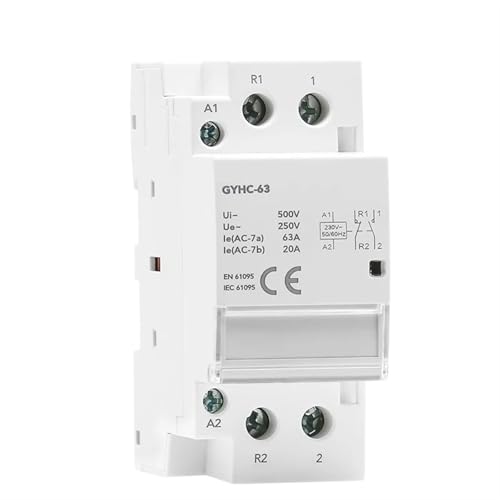Contacteur CA 2P 63A 2NC pour éviter les surcharges - 4