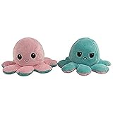 ★★ {Geschenke für Kinder} Kinder lieben süße Plüschtiere. Lustiges Stofftier kann Ihrem Kind viel Spaß machen. Unsere doppelseitige Oktopus-Plüschpuppe ist das beste Geschenk für Ihr Kind.
