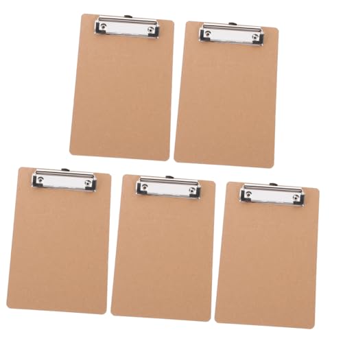Presse-papiers pour occasions professionnelles et réunions de bureau mobiles en bois