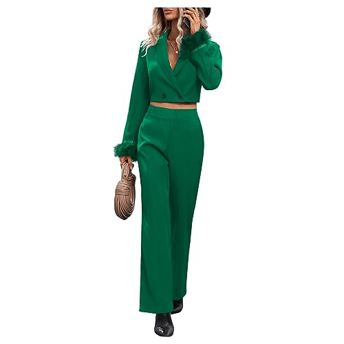 Ensemble de costumes pour femmes idéal pour le bureau et les soirées habillées en pantalon