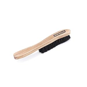 Hat Brush Horsehair Felt Hat Cleaner, Horse Hair Brush for Baseball Cap, Cowboy Hats, Shoes, and Clothes Brush, Soft Bristles Wooden Cleaning Brush, Durable Dust and Lint Remover – Superio
