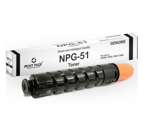 Image of NPG-51 Toner Cartridge Compatible for Printers IR2520i, 2525i, 2525, 2530i (1 pcs)