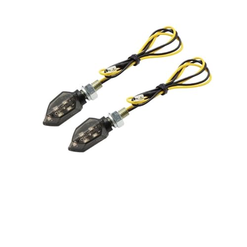 Clignotant moto ambre haute visibilité à induction lumineuse puissante