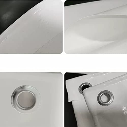Bâche imperméable et résistante aux UV avec œillets pour protection industrielle