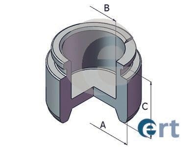 RIDEX Kit Revisione Pinze Freno MERCEDES-BENZ 405R0262 0014217998,0014218098,0024212898 Kit riparazione, Pinza freno 0024212998,1074200283,1074200383 - 7