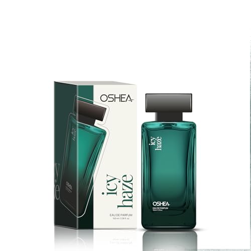Image of Oshea EDP Perfume Icy Haze for Men 100ml | Long Lasting Fragrance with Fresh, Floral & Musky Notes | Up to 20% Perfume Oil Concentration | Ideal for Every Moment | Premium Gift for Him