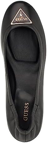 Guess Women's Miffy Ballet Flat, Black 002, 8 | Image 1