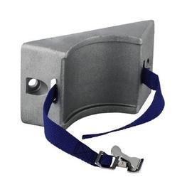 Airgas Single Cylinder Wall Bracket for 7" and 9" Diameter Cylinders with Recessed Mounting Holes and 54" Strap 2 Pack