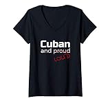 Photo Gallery donna funny cuban and loud maglietta con collo a v Photo Gallery donna funny cuban and loud maglietta con collo a v