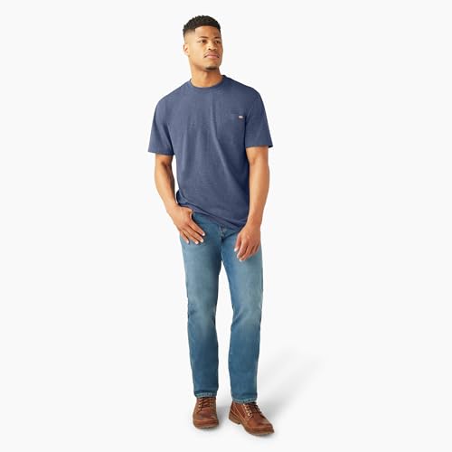 Image of Dickies Men's Heavyweight Heathered Short Sleeve Pocket T-Shirt