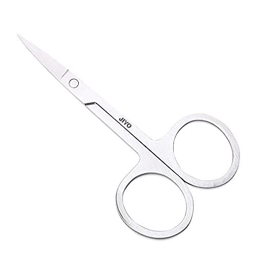 Grooming Small Scissor for Hair Cutting and Moustache Trimming (Pack Of 1, Silver)-image-23