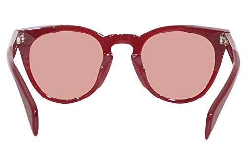 Rag & Bone Ladies Red Round Sunglasses RNB 1013/S 0C9A U1 614