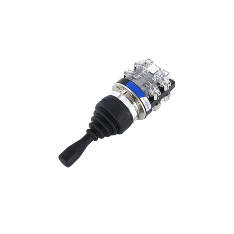 Fielect Joystick Switch Controllers 2 Position 2NO Momentary Type 150V/250V/600V 30mm Panel Mount HKA1-41Z02