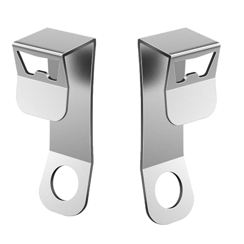 Heavy Duty Metal Cooler Lock Bracket (2-Pack) with Bottle Opener - Security Tie Down Accessories Compatible with Yeti, RTIC, Orca, Engel & Most Popular Coolers