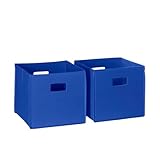 RiverRidge Kids 2pc Soft Storage Bins - Blue