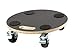 Produktbild SWV 400066 Blumenroller Fassroller Rollbrett Transportroller Siebdruck 200kg Rund gebremst
