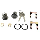 MotiveTech DL15802 Türschließzylinder mit Schlüsseln für Autoteile, Schließzylinder mit Schlüsseln für XL Escalade