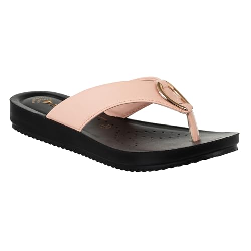 Image of inblu Stylish Fashion Slipper for Women | Comfortable | Lightweight | Anti Skid | Casual Office Footwear (BM60)