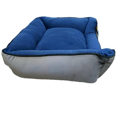 Image of Premium Orthopedic Dog Bed - Small /Medium Size, Washable Cover & Anti-Skid Base - Plush Pet Sofa for Dogs & Cats