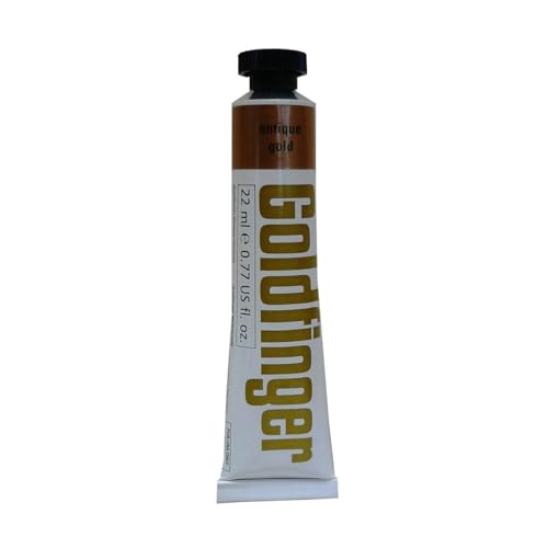 Daler-Rowney Goldfinger Gilding Colours, Aluminium Tube, 0.74oz